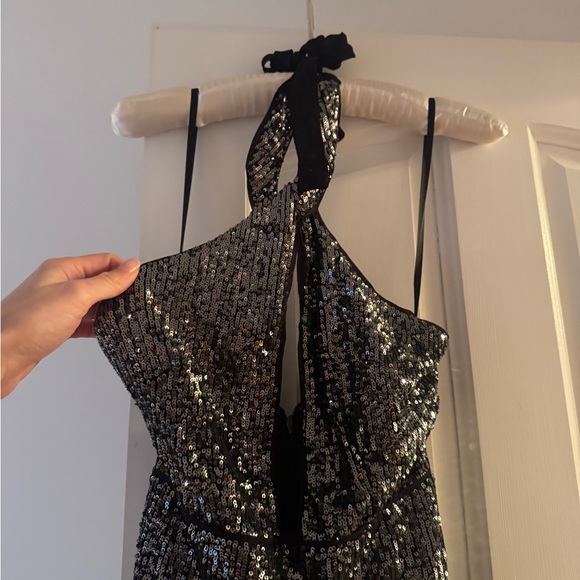 Maeve Anthropologie Sequin Jumpsuit - Picture 4 of 11